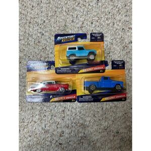 Adventure Force Die Cast‎ Vehicle Set Ford GMC Dodge Chevrolet Bronco Pickup Car